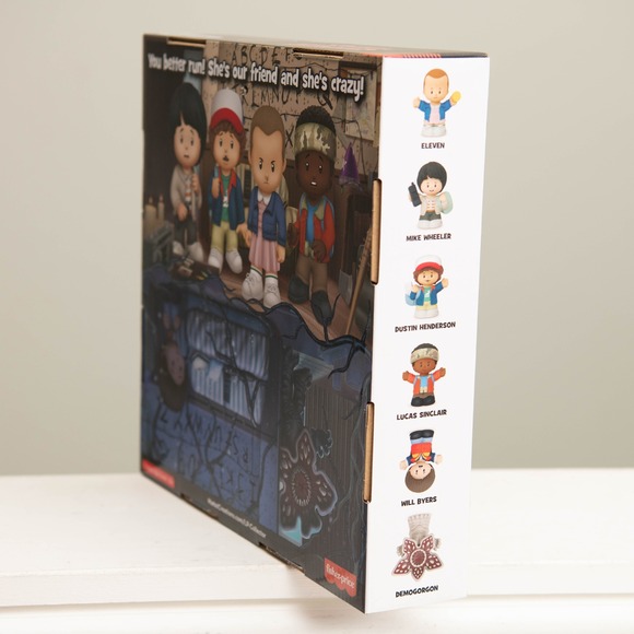 Little People Stranger Things NEW Castle Byers Figure Set 80s Pop Culture Toys - Picture 4 of 5